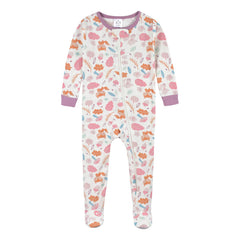 Mameluco Gerber Pack 2 Algodón Rosa Pies Bebé Dormir