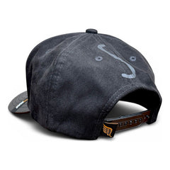Gorra Vago Style La Pantera Black Snapback Premium Gamuza Negro Único