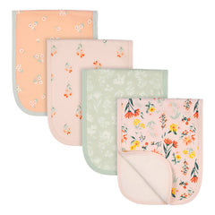 Repetidor Gerber 4 Piezas Baberos Naranja Suaves para Bebé-OSZ