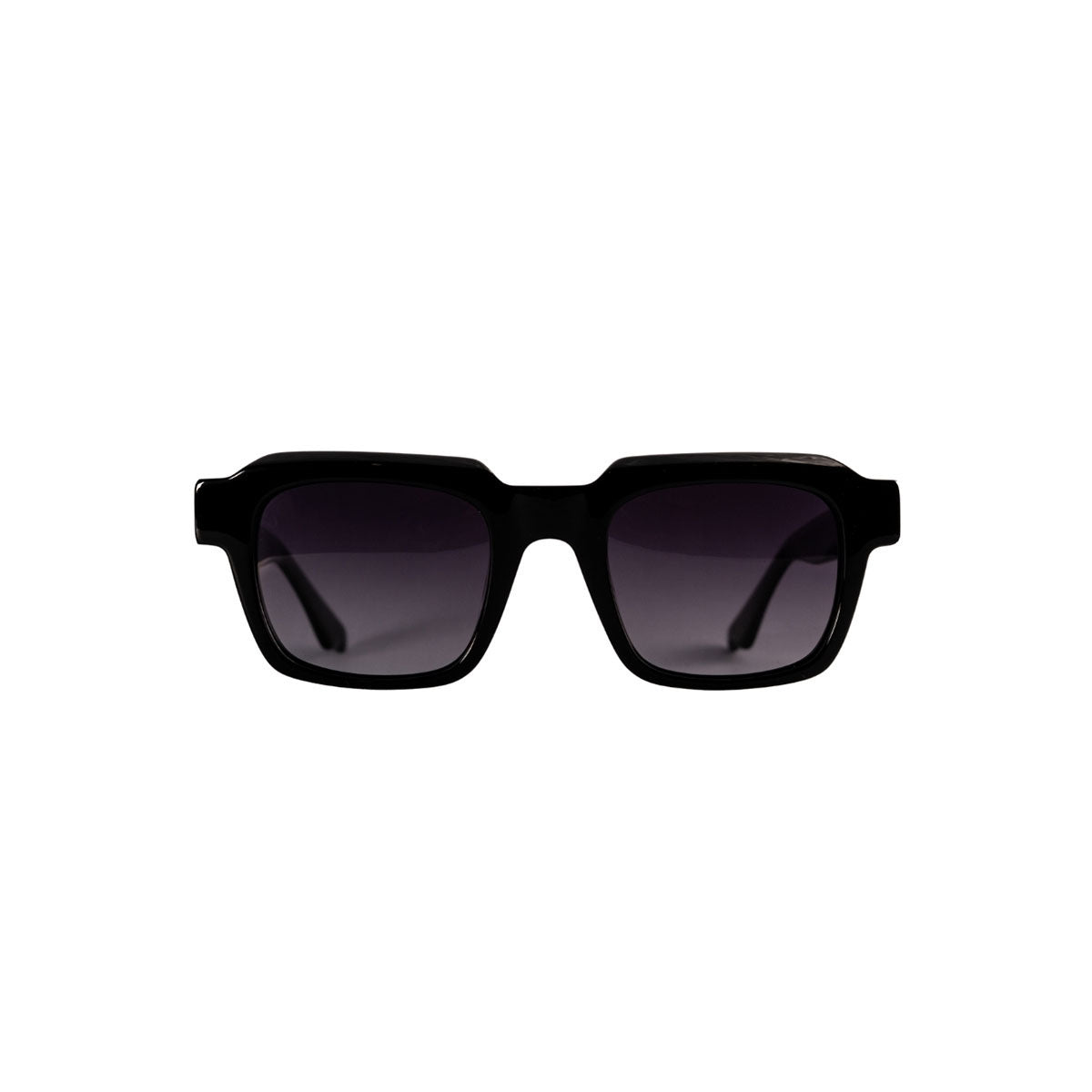 Lente Sol Emmet Retro Negro Verde UV400 Unisex