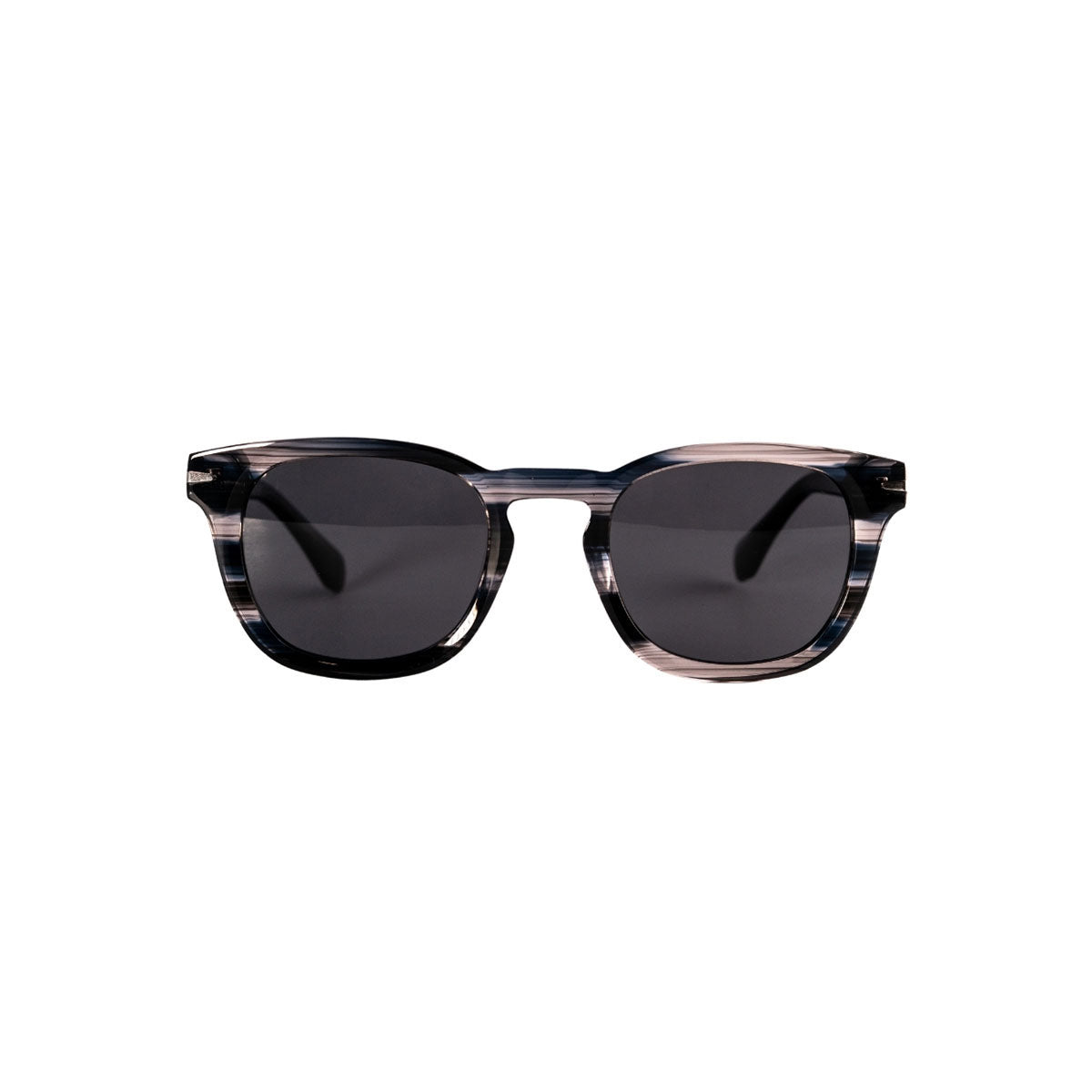 Lente Sol Emmet Retro Negro Verde UV400 Unisex