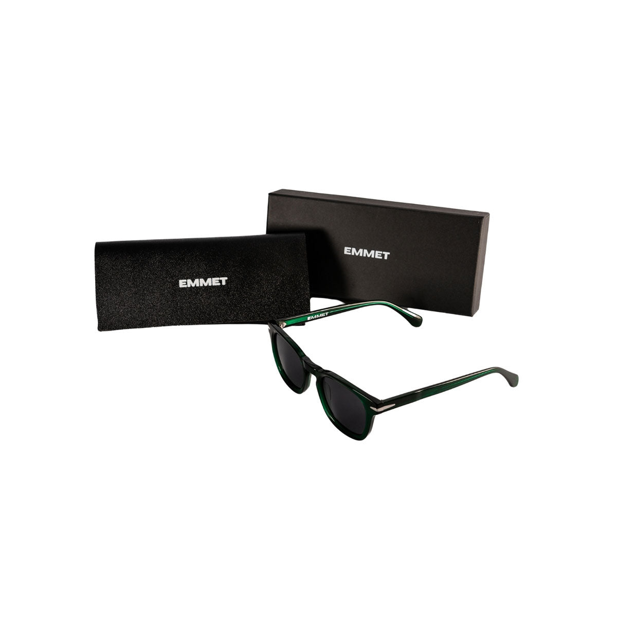 Gafas Emmet unisex Wayfarer Verde UV400 Polarizadas