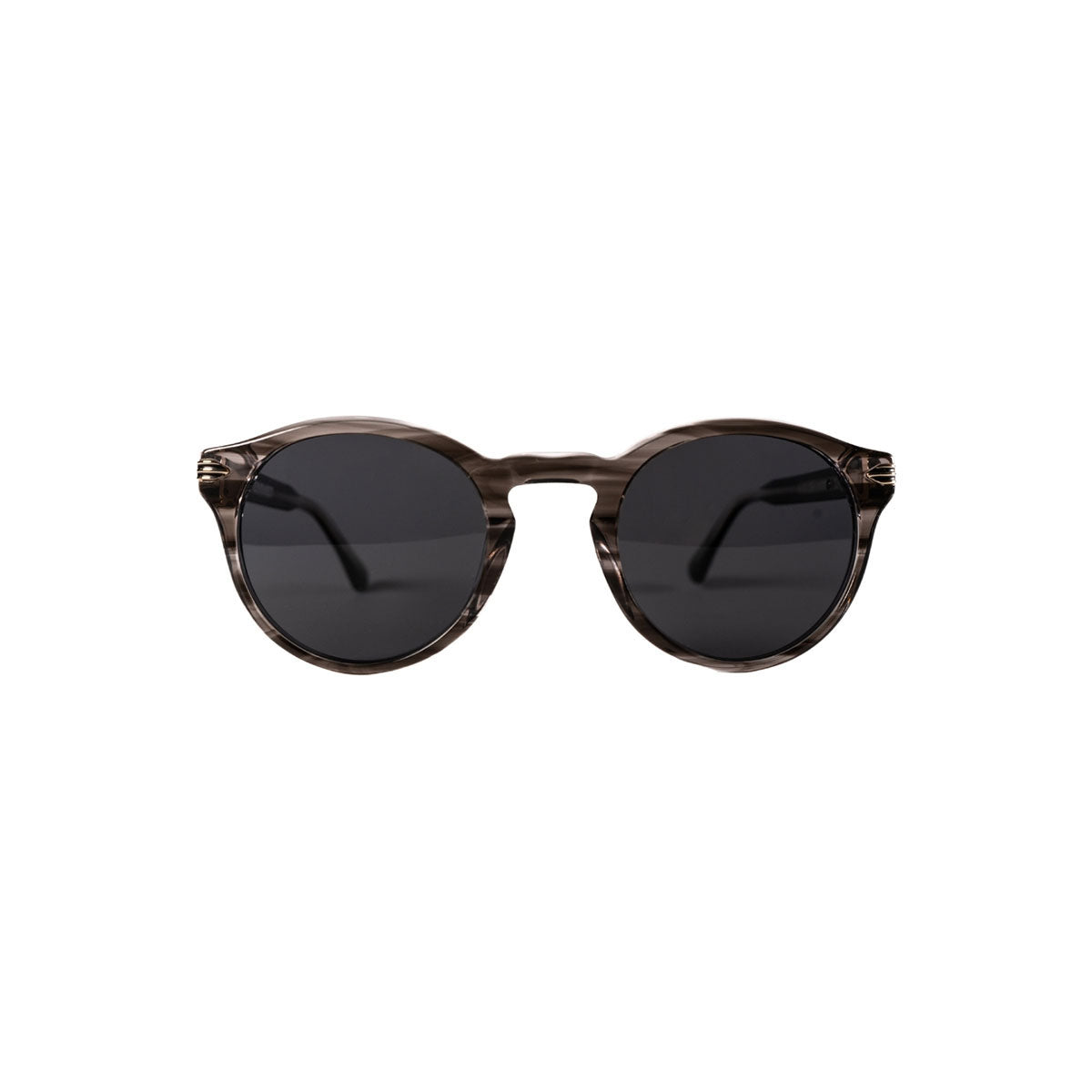 Lentes De Sol Emmet Redondos Unisex Gris UV400 Polarizados