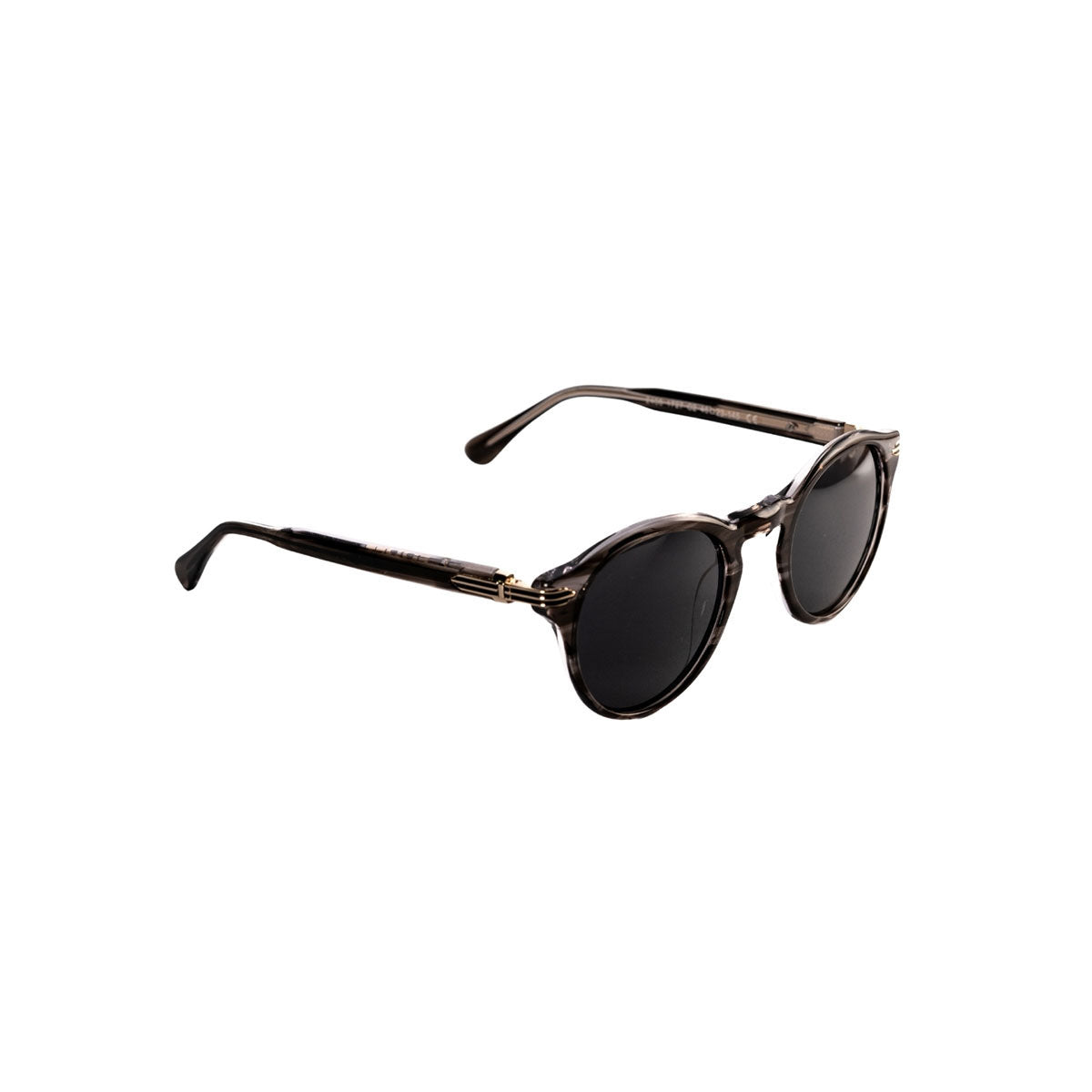 Lentes De Sol Emmet Redondos Unisex Gris UV400 Polarizados