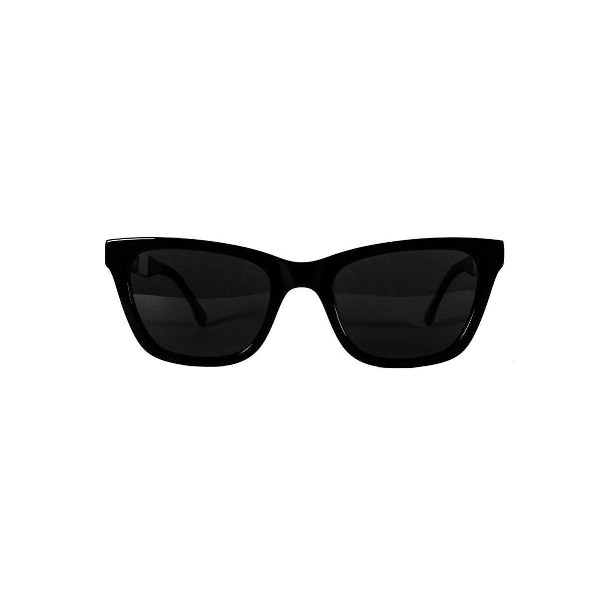Lentes De Sol Emmet Cat Eye Unisex Blanco Negro UV400