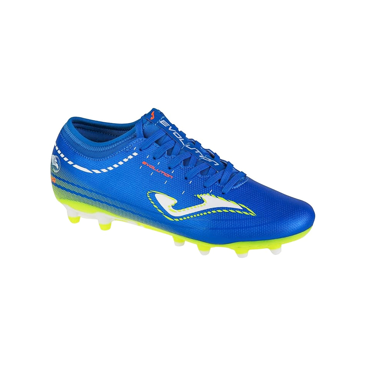 Botas fútbol Joma Evolution 2404 FG ligeras césped firme royal