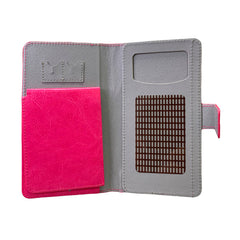FLIP COVER UNIVERSAL WALLET 4.5 -5.5  FUSCIA