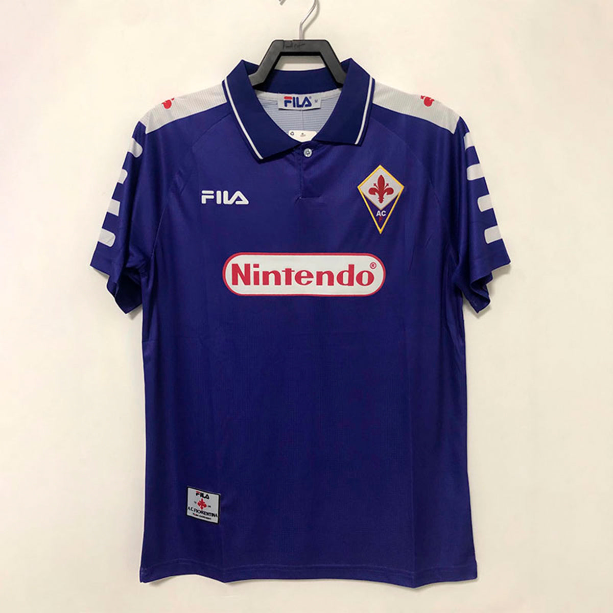 Jersey Retro Fiorentina 1998 Hombre Calidad Thai Vintage