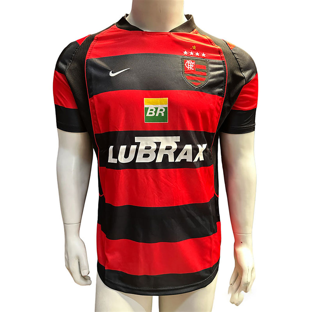 JERSEY NIKE RETRO FLAMENGO MANGA CORTA NEGRO/ROJO TALLA M