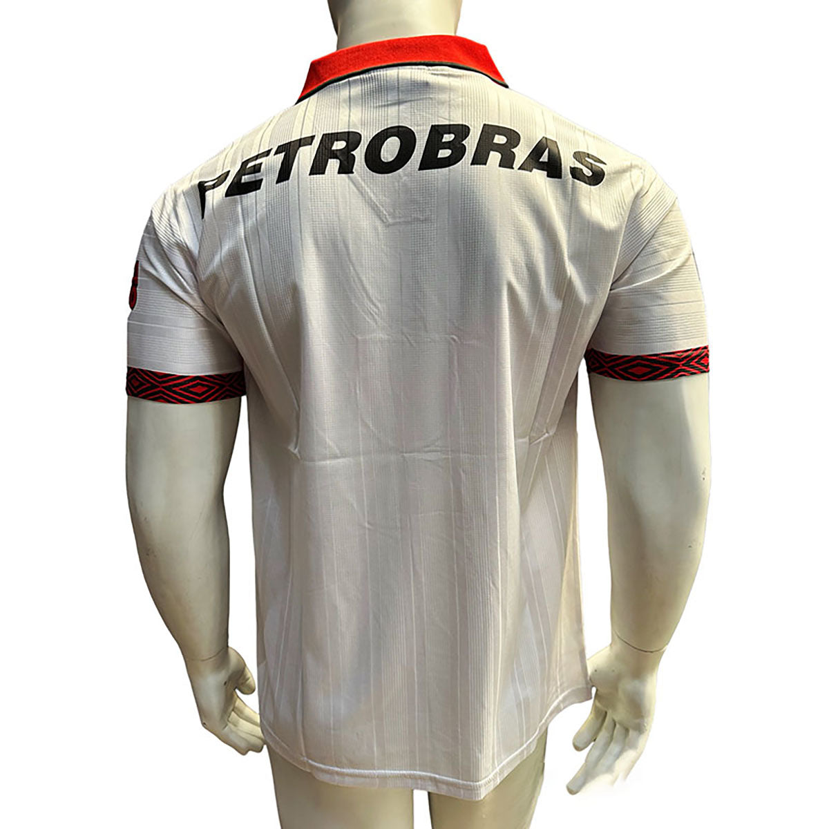 JERSEY UMBRO FLAMENGO MANGA CORTA BLANCO/ROJO TALLA XL