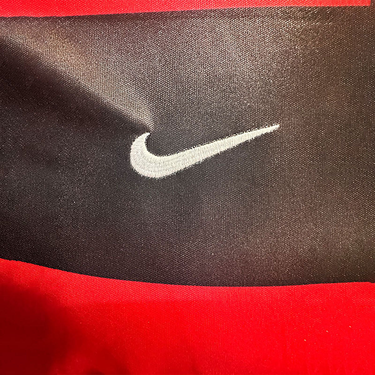 JERSEY NIKE RETRO FLAMENGO MANGA CORTA NEGRO/ROJO TALLA S