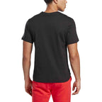 Playera Reebok GS Stacked Tee Hombre FP9150 Negro Talla S
