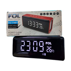 Despertador Bluetooth Portail Fol Fs-174bt - Gris NA