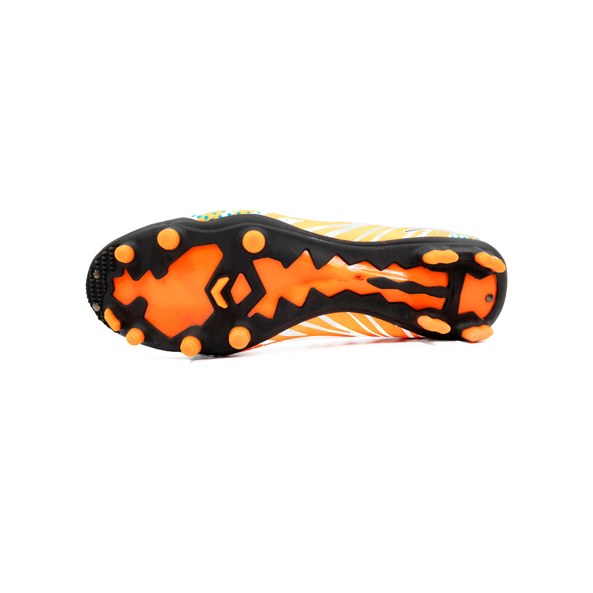 Zapatos de Futbol Atletica FT13-326 Pasto firme Tacos Tachones Blanco/Aqua