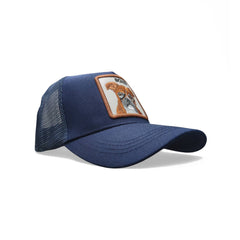 Gorra Animal Farm Boxer azul ajustable estilo camionero Knite