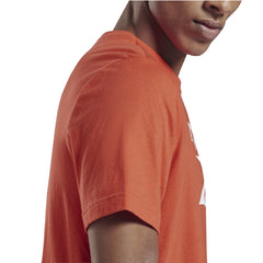 PLAYERA REEBOK CABALLERO RI BIG LOGO TEE NARANJA TALLA M