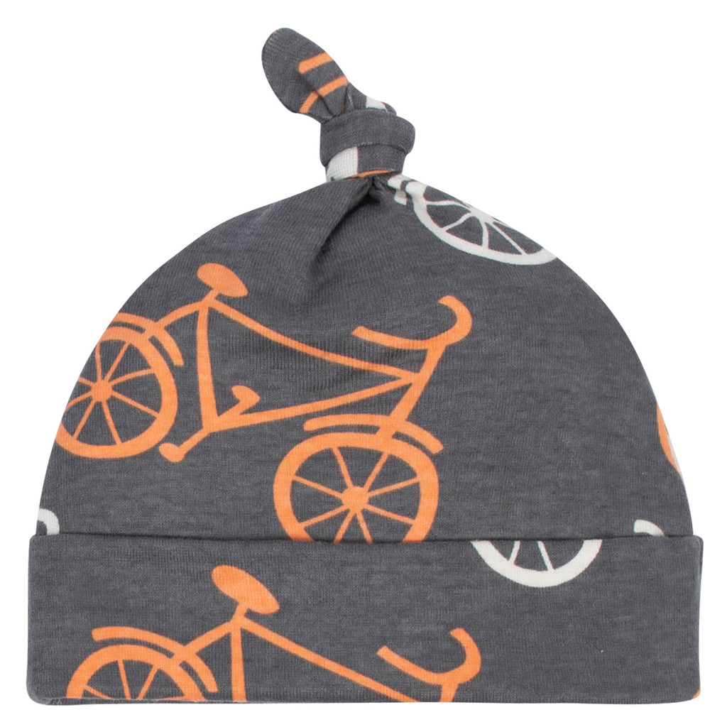 Gorro para bebé Gerber algodón orgánico 4 piezas niño niña-0-6M