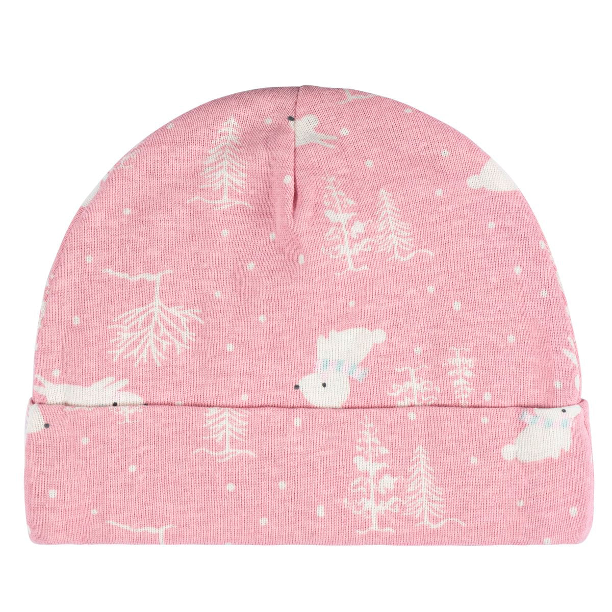 Gorro Gerber rosa bebé pack 4 piezas niña recién nacido-0-6M