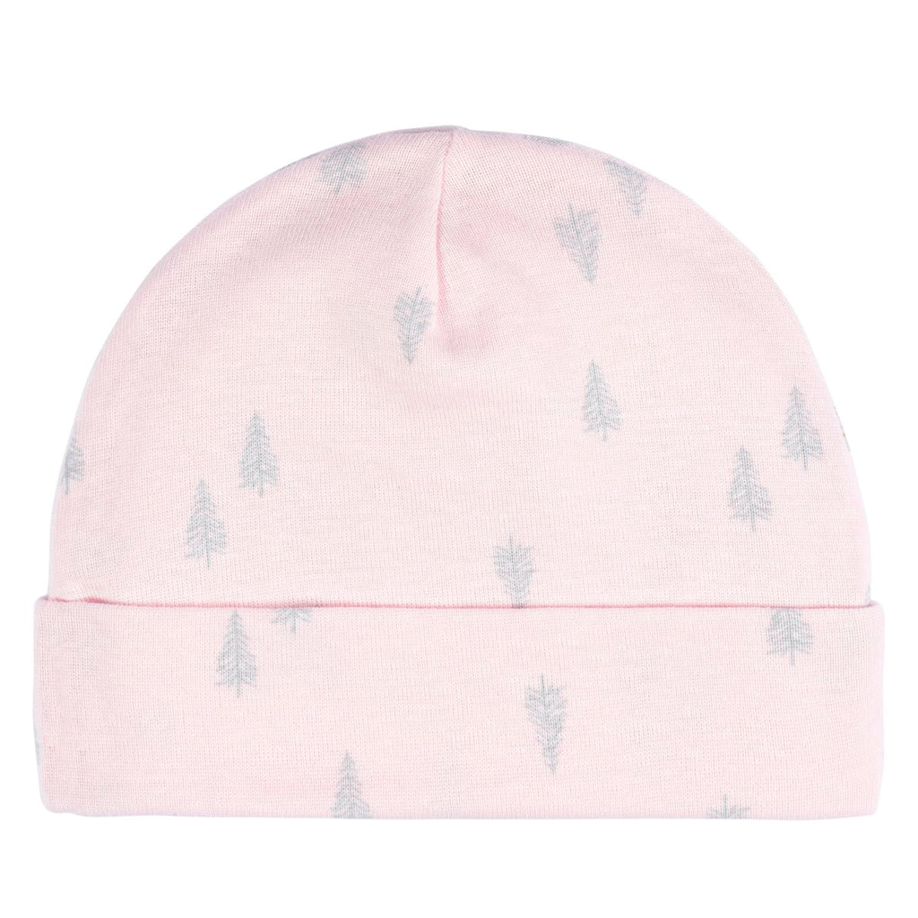 Gorro Gerber rosa bebé pack 4 piezas niña recién nacido-0-6M