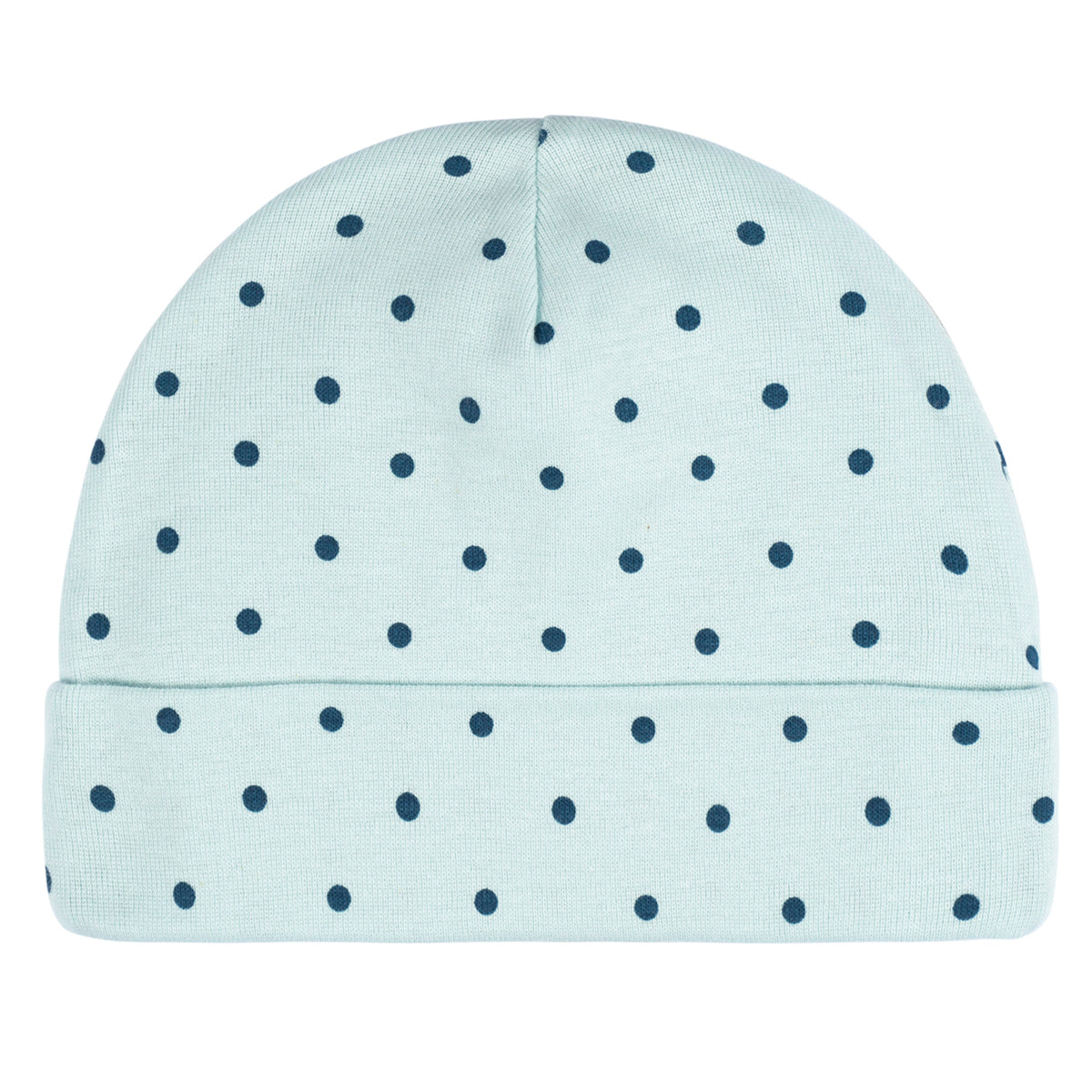 Gorro Gerber Azul Blanco Bebé Pack 4 Piezas Algodón Orgánico-0-6M