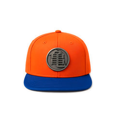 Gorra Goku Emblema kanji bordado naranja negro DRAGON BALL-Unitalla