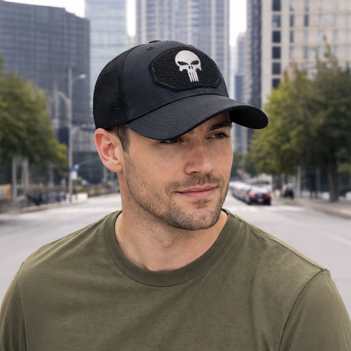 Gorra Táctica Knite Army Castigador Trucker