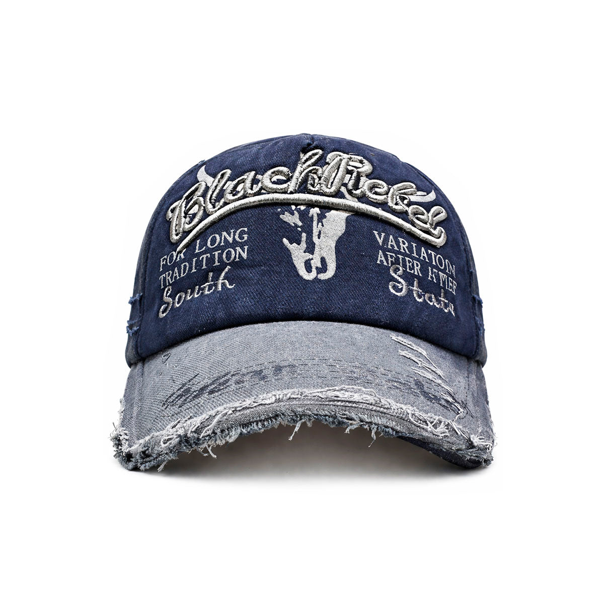 Gorra Knite Black Rebel vintage para hombre estampada