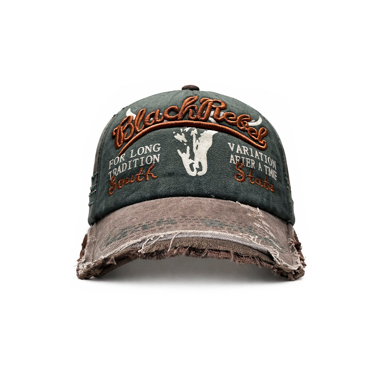 Gorra Knite Black Rebel vintage para hombre estampada