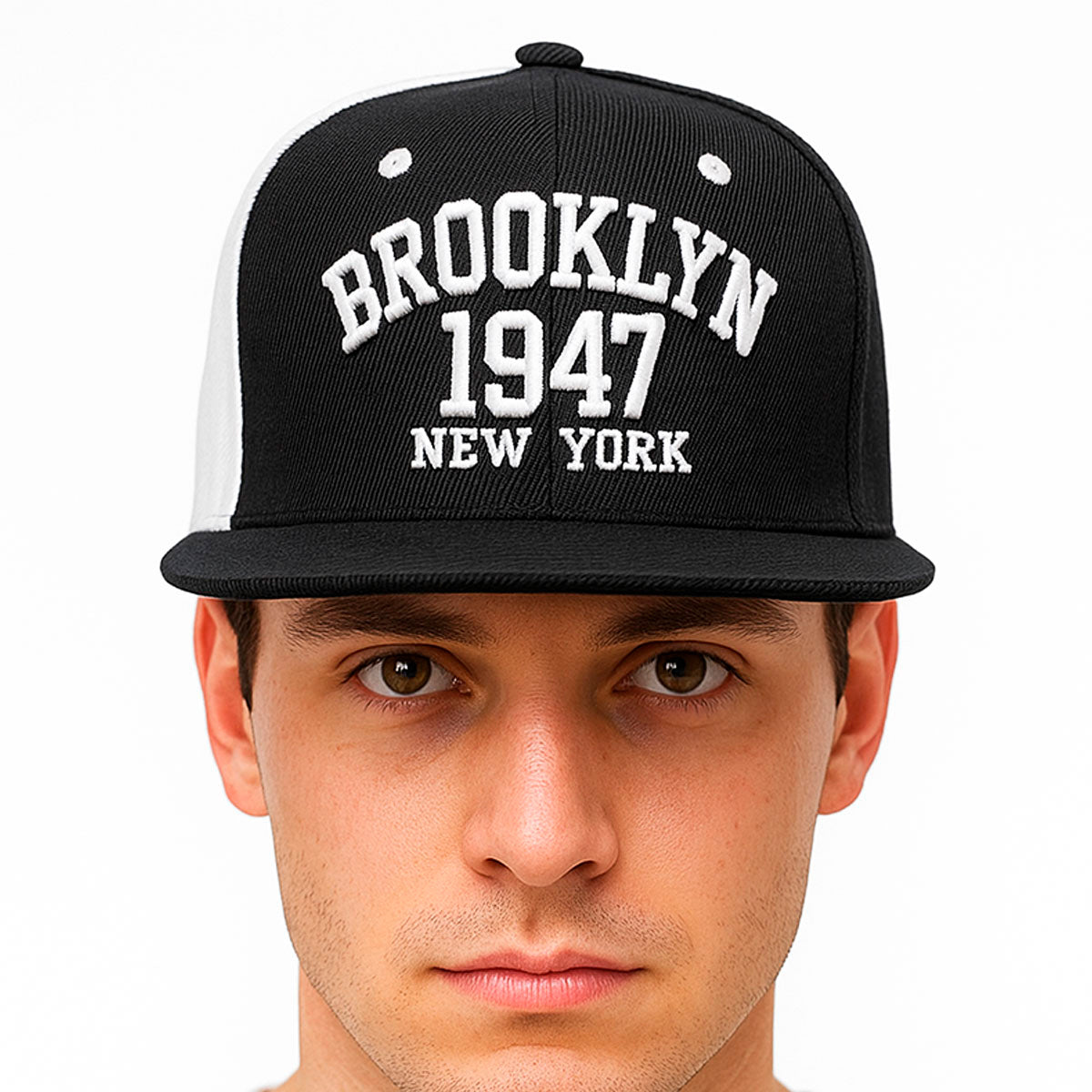 Gorra snapback Brooklyn visera plana ajustable Knite-Unitalla