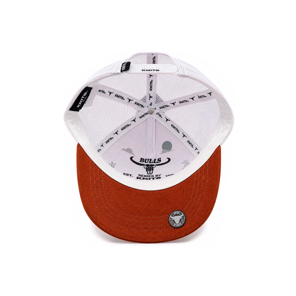 Gorra Hombre Bulls Original Trucker Vaquero Skull 1974 Azul