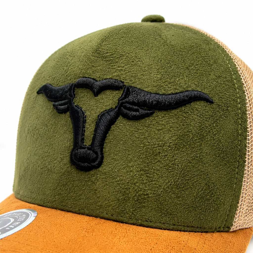 Gorra Knite Bulls Original Trucker Land 1974 Arena Gamuza