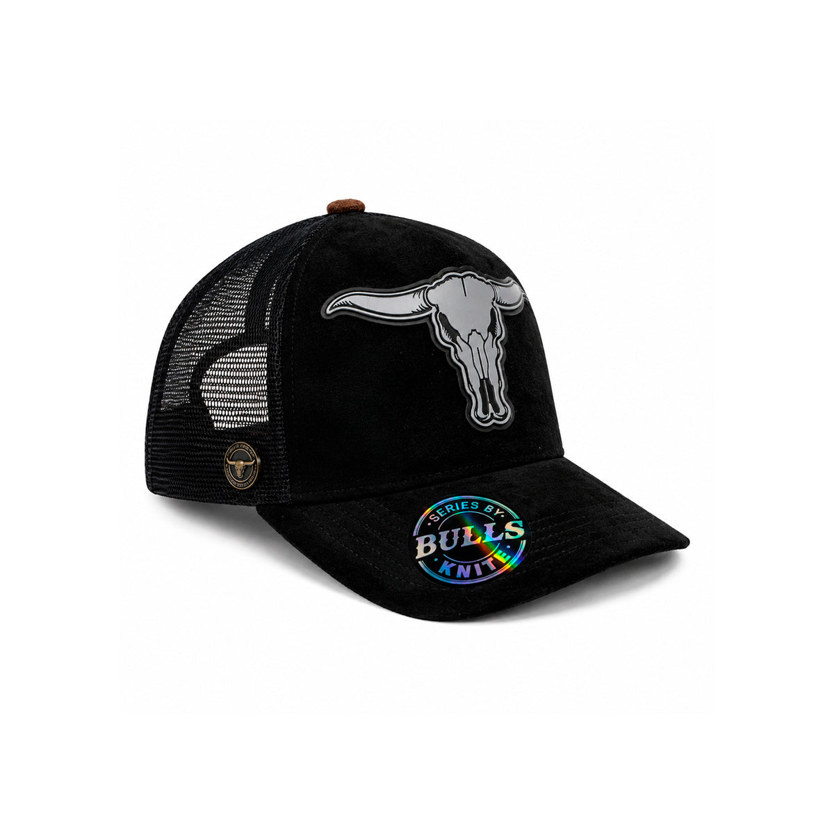 Gorra Knite Bulls Trucker Heritage 1974 American Gamuza