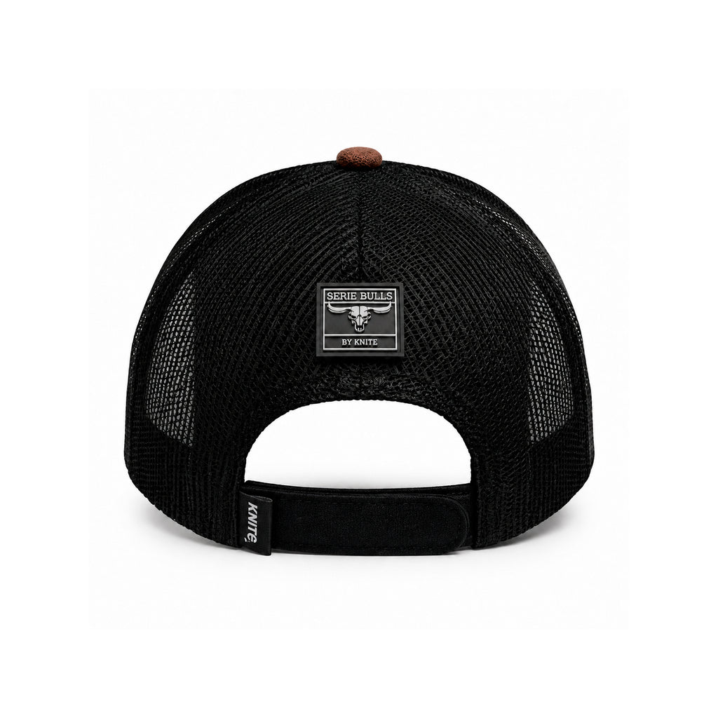 Gorra Knite Bulls Trucker Heritage 1974 American Gamuza