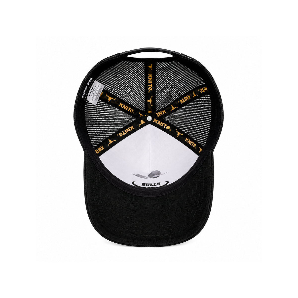 Gorra Knite Bulls Trucker Heritage 1974 American Gamuza