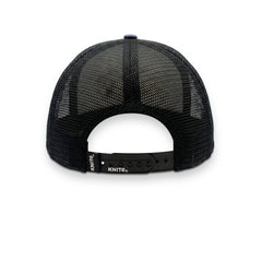 Gorra Hombre Bull Trucker Vaquero Sacred Ground Beige Azul
