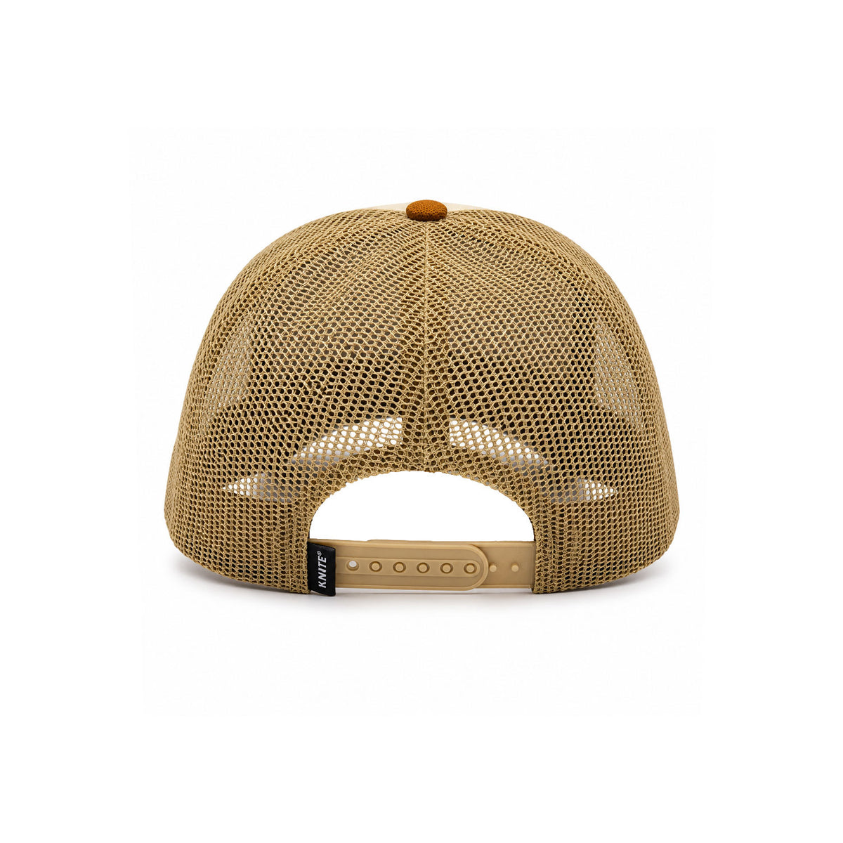 Knite Gorra Trucker para Hombre de Malla Transpirable Arizona Beige y Cafe