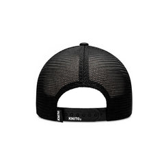 Gorra Hombre Trucker Malla Negra Knite Chicago Bordada