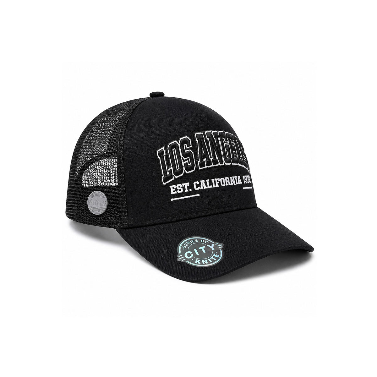 Knite Gorra Trucker Hombre de Malla Transpirable Los Angeles black California