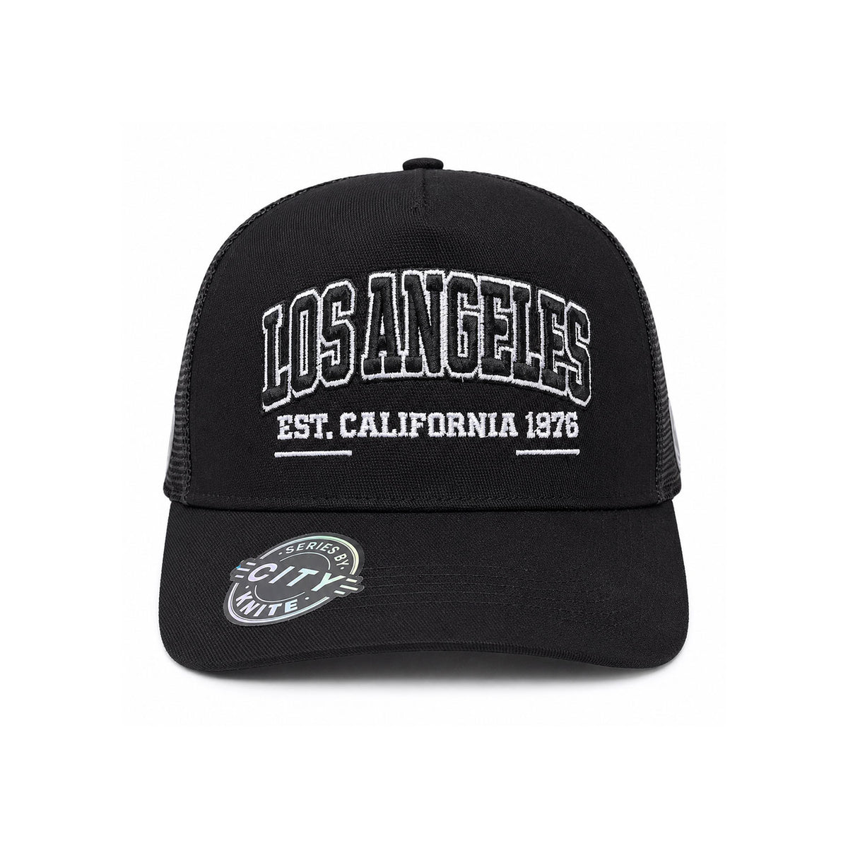 Knite Gorra Trucker Hombre de Malla Transpirable Los Angeles black California