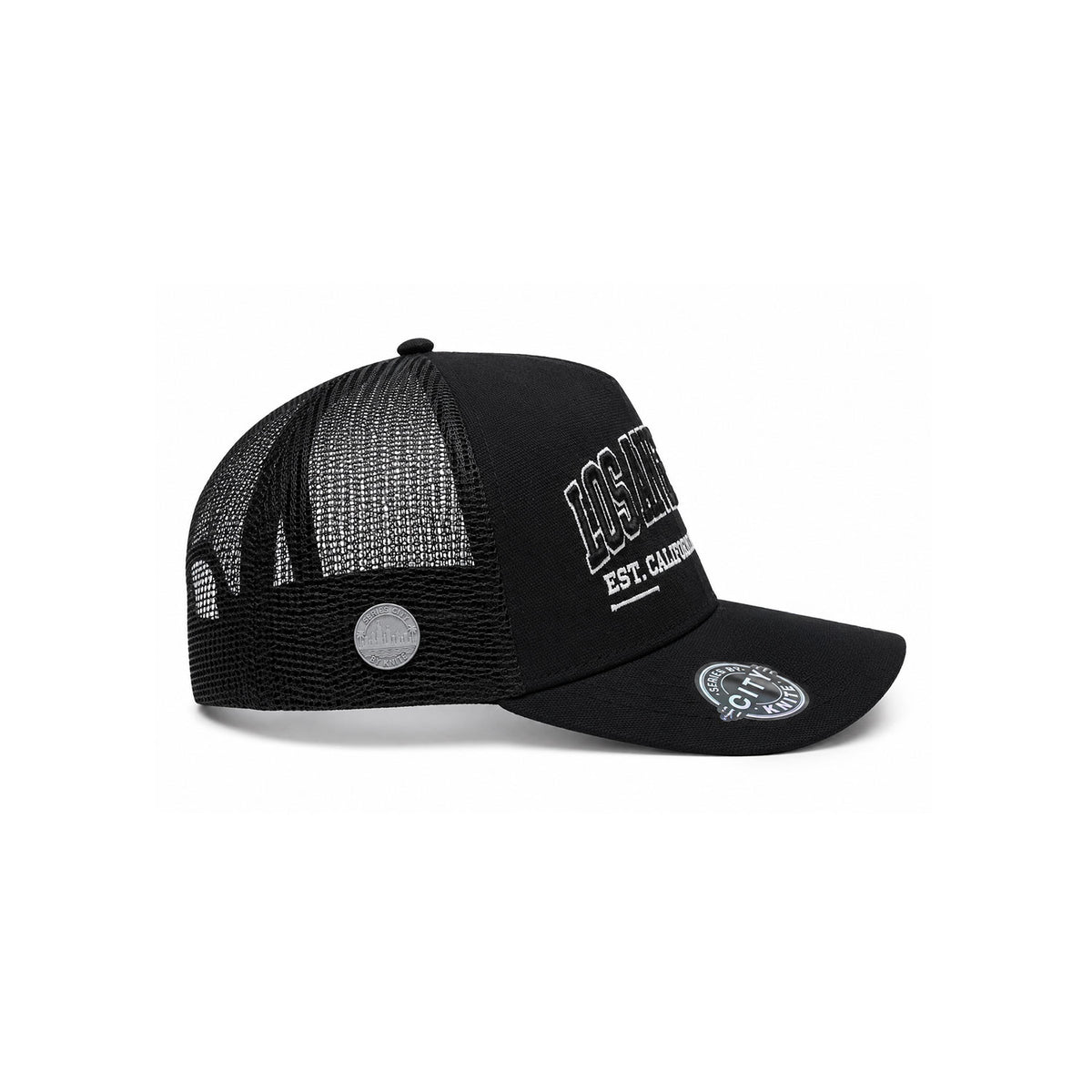 Knite Gorra Trucker Hombre de Malla Transpirable Los Angeles black California
