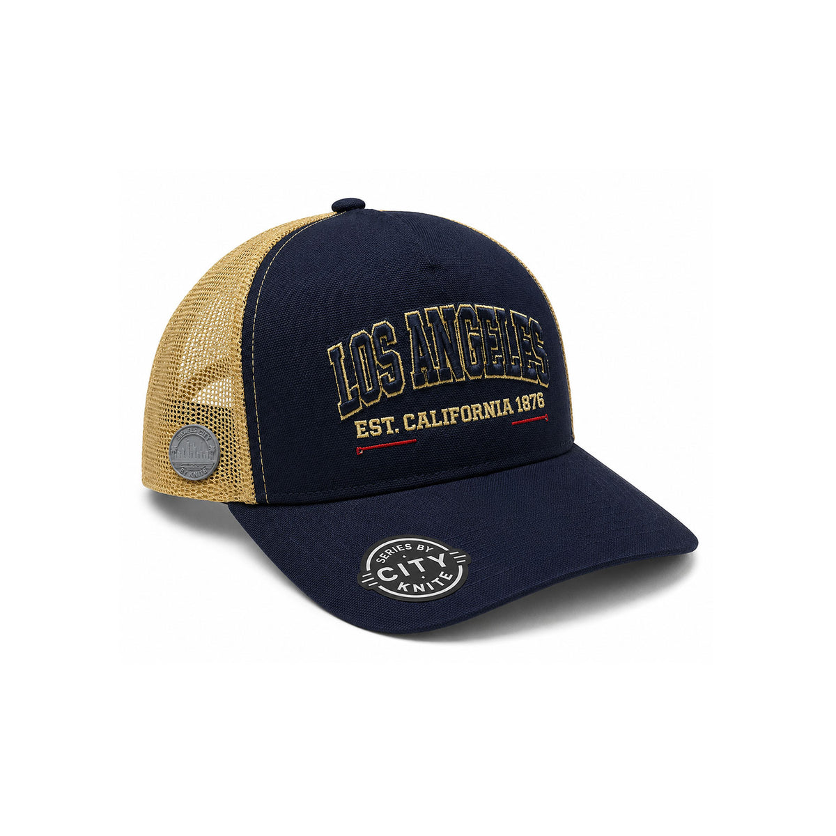 Knite Gorra Trucker Hombre de Malla Transpirable Los Angeles California Azul