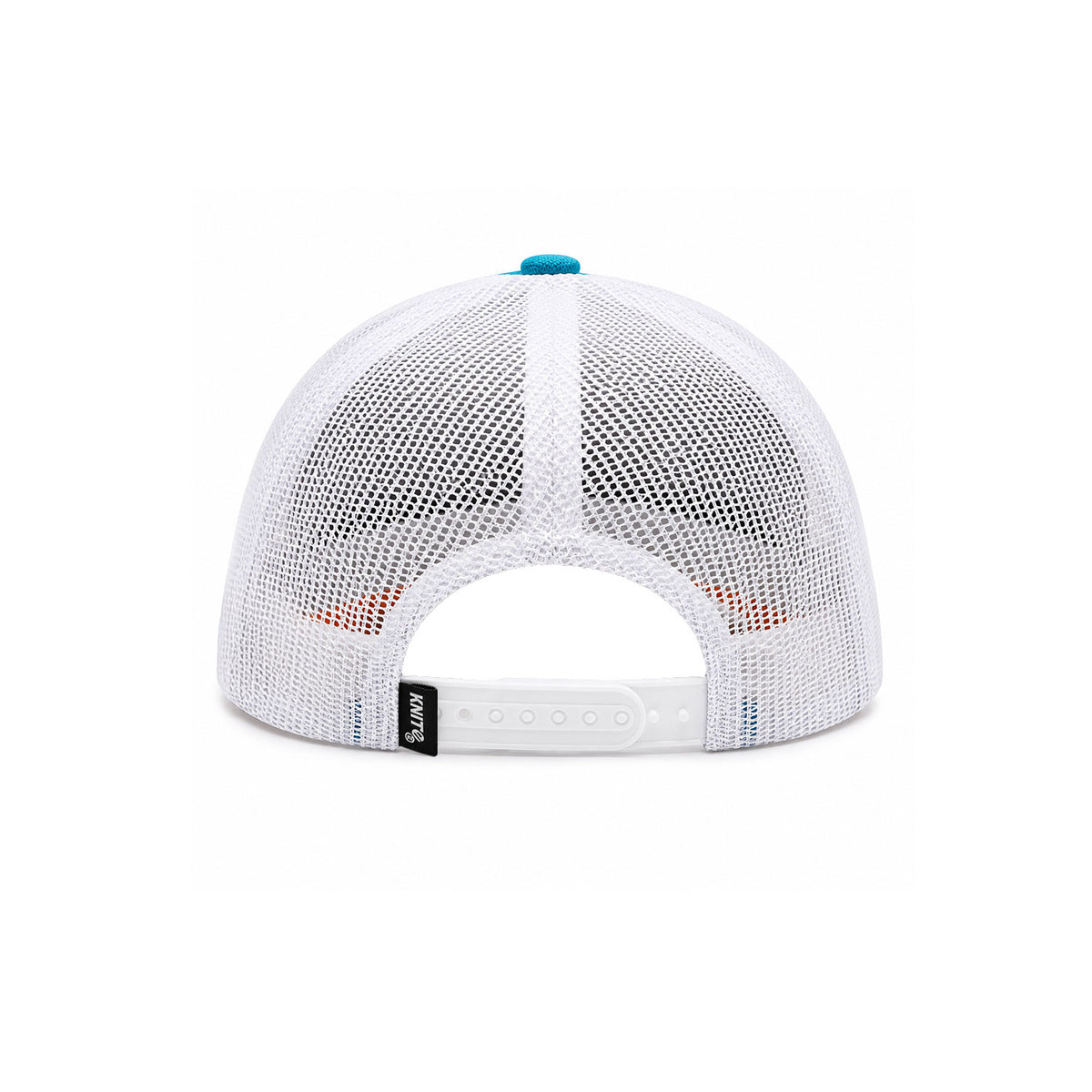 Knite Gorra Trucker para Hombre de Malla Transpirable Miami Florida Azul Naranja