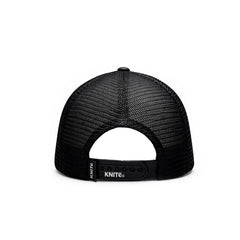 Gorra Hombre Trucker Malla Negra Amarillo Knite Michigan