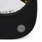 Knite Gorra Trucker para Hombre de Malla Transpirable Michigan Negra y Amarillo