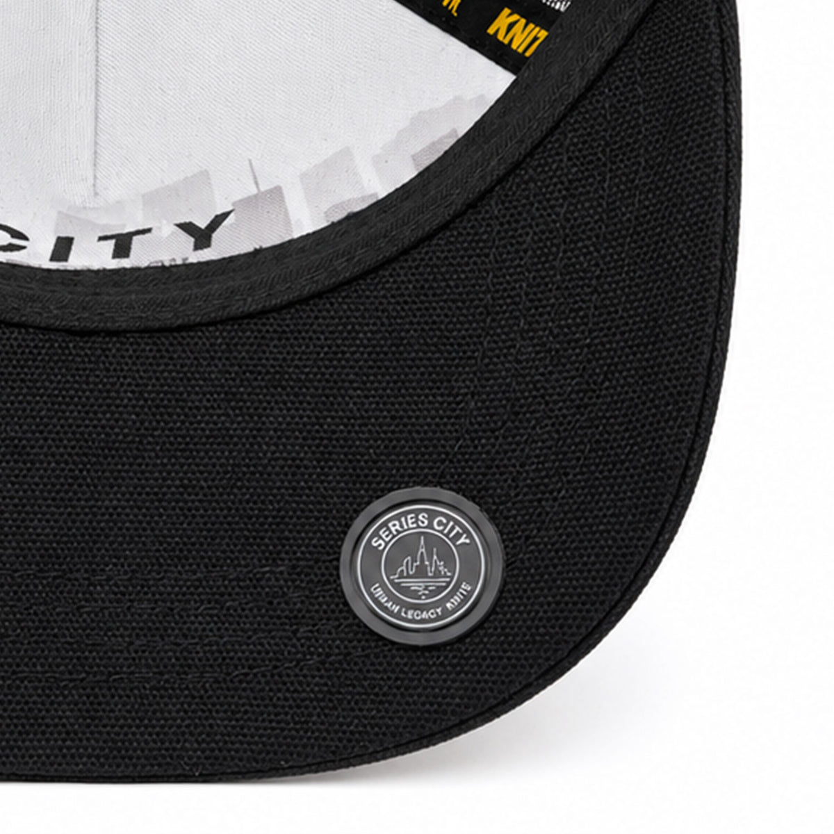 Knite Gorra Trucker para Hombre de Malla Transpirable Michigan Negra y Amarillo