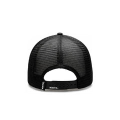Gorra Hombre Trucker Malla Negra Knite New York Bordada