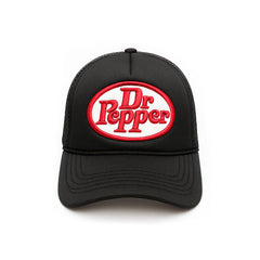Gorra trucker bordado 3D estilo hombre Dr Pepper cachucha-Unitalla