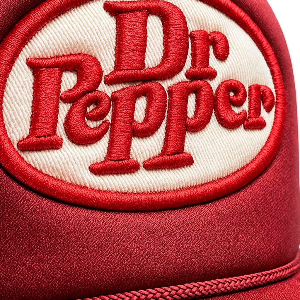 Gorra trucker bordado 3D estilo hombre Dr Pepper cachucha-Unitalla
