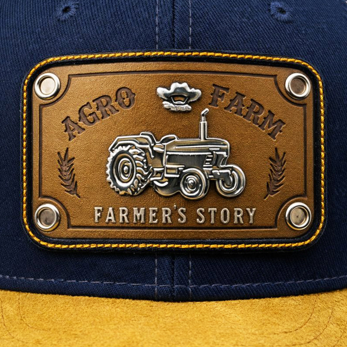 Gorra Trucker Knite Farmer Agro Cafe