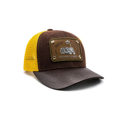 Gorra Knite Farmer Agro Cafe Trucker Ajustable Original Cap café